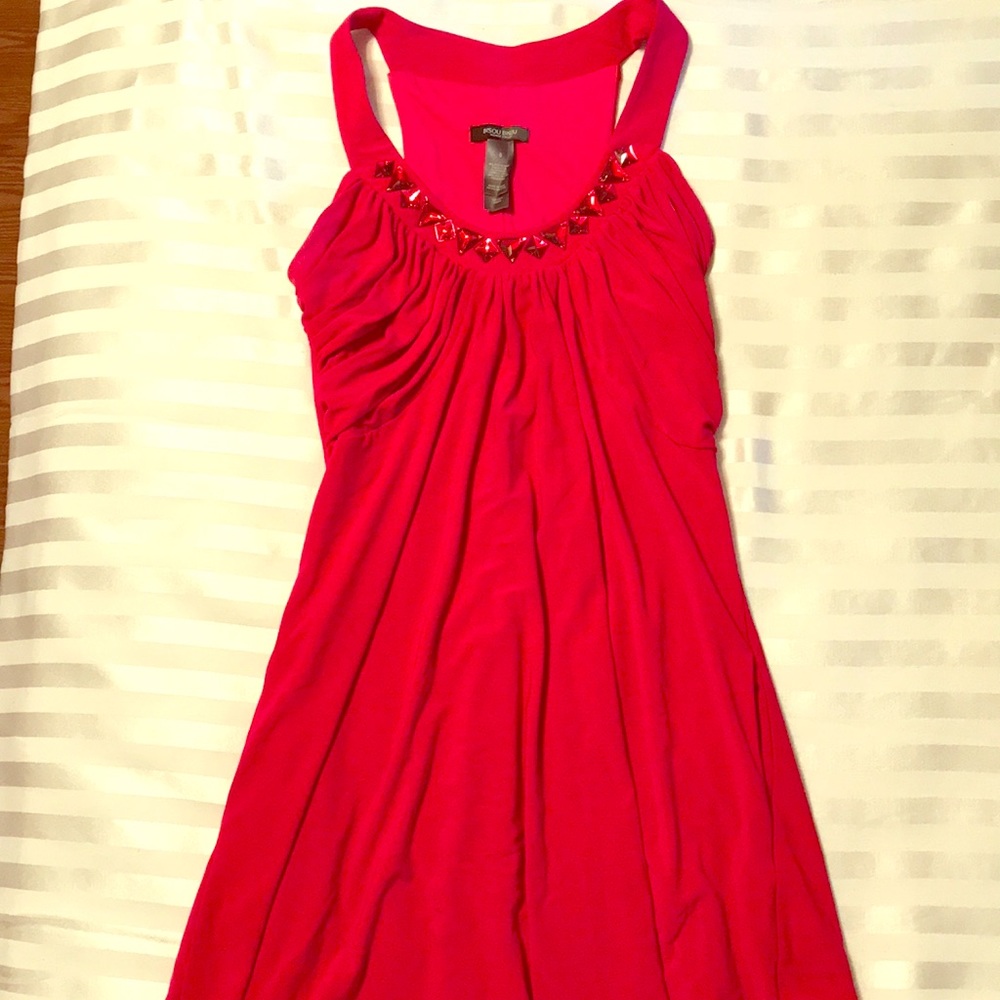 Pink formal bubble dress